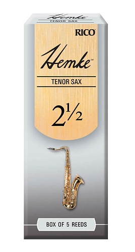 Rico RHKP5TSX250 Hemke Трости для саксофона тенор, размер 2.5, 5шт