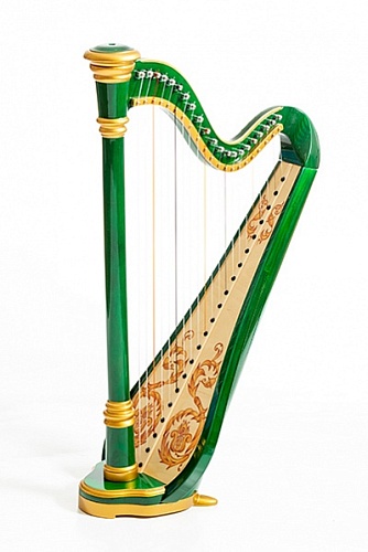 Resonance Harps MLH0025 Iris Арфа 21 струнная (A4-G1), цвет зеленый глянцевый