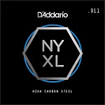 Фото:D'Addario NYS011 NYXL Отдельная струна для гитары, сталь, .011