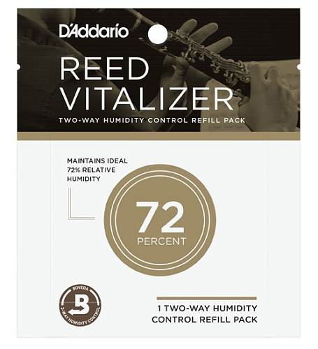 Rico RV0173 Reed Vitalizer Сменный пакет увлажнитель для тростей 72%