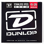 Фото:Dunlop DBS45105 Комплект струн для бас-гитары, 45-105