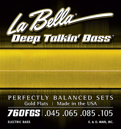 La Bella 760FGS Gold Flats    - 45-105