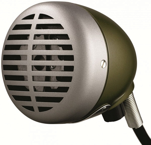 SHURE 520DX Динамический микрофон для губной гармошки 'Зеленая пуля'