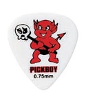 Фото:Pickboy GP-211-4/075 Celltex Red Devil Медиаторы 50 шт, толщина 0.75 мм