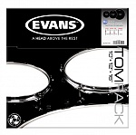Фото:Evans ETP-ONX2-R Onyx Coated Rock Набор пластиков для том барабана, 10"/12"/16"