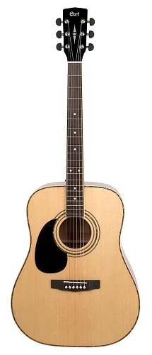 Cort AD880-LH-NAT Standard Series Акустическая гитара, леворукая