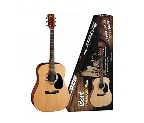 Cort AD880-LH-NS Standard Series Акустическая гитара, леворукая