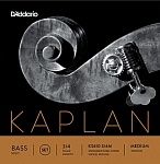Фото:D'Addario KS610-3/4M Kaplan Solo Комплект струн для контрабаса 3/4