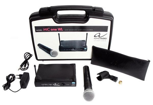 ALPHA AUDIO MIC one WL  Радиосистема микрофонная (1 динамический микрофон)
