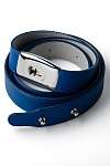 Фото:Lava BLUE Ремень для укулеле кожаный, цвет синий