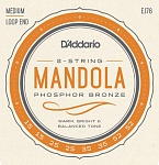 Фото:D'Addario EJ76 Комплект струн для мандолы, фосфорная бронза, 15-52