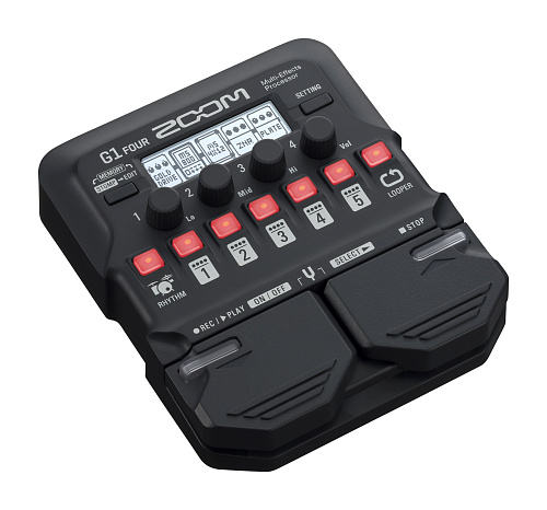 Zoom G1 FOUR Гитарный процессор мультиэффектов
