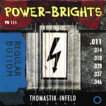 Фото:Thomastik PB111 Power-Brights Regular Bottom Комплект струн для электрогитары, 11-46