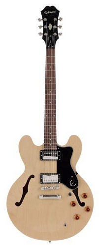 EPIPHONE DOT NATURAL Полуакустическая электрогитара
