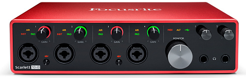 Focusrite Scarlett-18i8-3rd-gen Аудиоинтерфейс USB, 18 входов/8 выходов