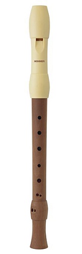 B95840 Alegra Блокфлейта До-сопрано, барочная система, 3 части, груша/пластик, Hohner