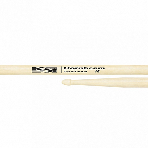 KK Percussion KKGN0C07A Hornbeam 7A Барабанные палочки, граб, деревянный наконечник