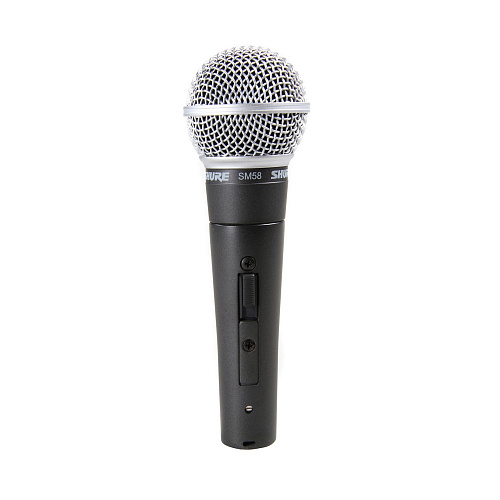 Shure SM58S Динамический вокальный микрофон с выключателем
