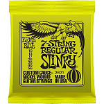 Фото:Ernie Ball P02621 Regular Slinky Комплект cтрун для 7-струнной электрогитары, никель, 10-56