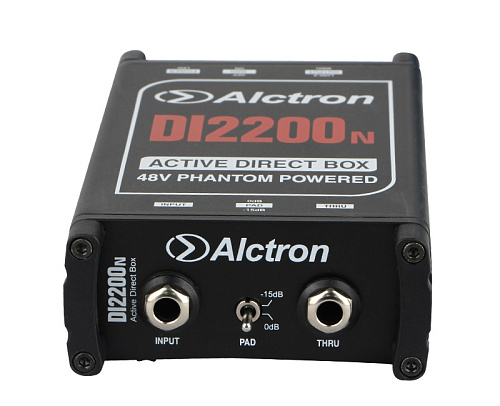 Alctron DI2200N D.I. Box Преобразователь акустического сигнала, активный