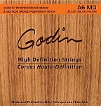 Фото:Godin A6 MD Комплект струн для акустической гитары, 013-056