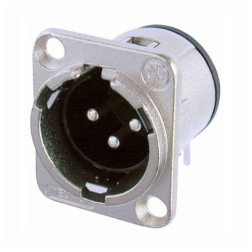 Neutrik NC3MD-H Панельный разъем XLR male