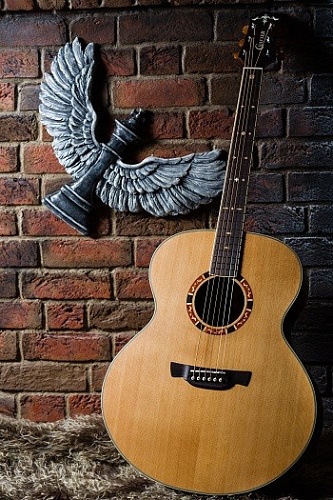 CRAFTER J-15/N Акустическая гитара 6 струнная с чехлом