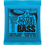 Фото:Ernie Ball P02835 Extra Slinky Bass Комплект струн для бас-гитары, 40-95, никель