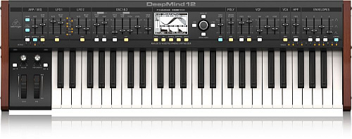 Behringer DeepMind 12 Аналоговый синтезатор, 49 клавиш