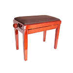 Фото:Rin HY-PJ018B-GLOSS-MAHOGANY Банкетка