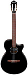 Фото:IBANEZ AEG50N-BKH Электроакустическая гитара с нейлоновыми струнами