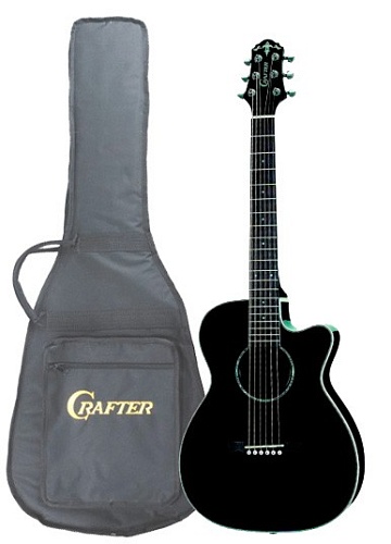 CRAFTER TRV-23/BK Акустическая гитара уменьшенная с чехлом