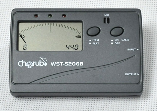 Cherub WST-520GB Цифровой тюнер для гитары, бас-гитары