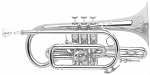 Фото:Vincent Bach 181SML Корнет "Bb"