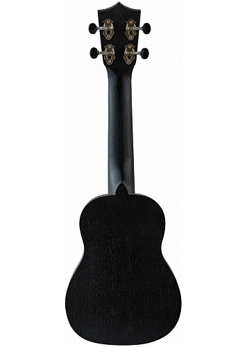 Veston KUS-15BK I Укулеле, сопрано, махагони, цвет черный