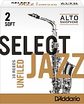 Фото:Rico RRS10ASX2S Select Jazz Трости для саксофона альт, 10 шт.