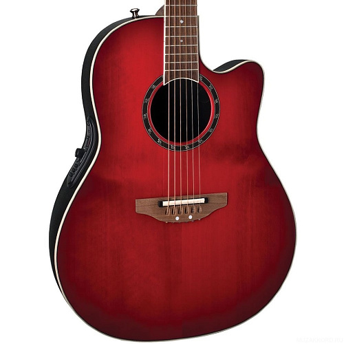 Ovation 2771AX-5 Standard Balladeer® - Deep Contour Cutaway Black Электроакустическая гитара