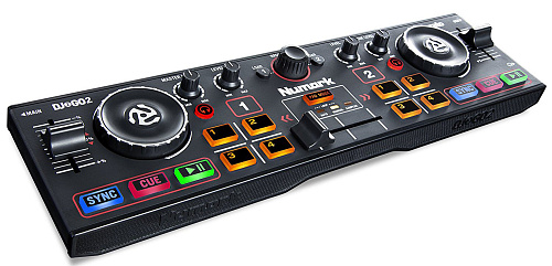 NUMARK DJ2GO2 Touch Сверхпортативный DJ-контроллер, в комплекте ПО Serato DJ Intro