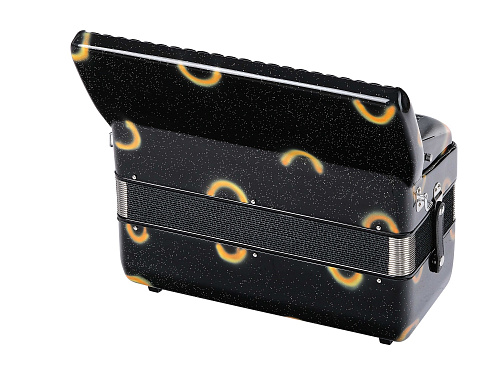 Aurus JH8003-A Аккордеон 37/96/7/2, черный, с футляром