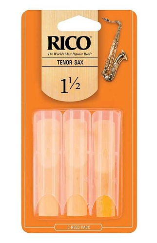 Rico RKA0315  Трости для саксофона тенор, размер 1.5, 3шт