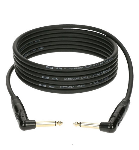 Klotz KIKKG3.0RRSW KIK Кабель инструментальный, 3 м, угловой/угловой коннекторы