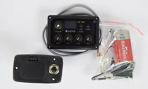 Joyo EQ-504 4-полосный эквалайзер+тюнер