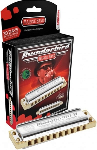 Hohner Marine Band Thunderbird Low E Диатоническая губная гармоника
