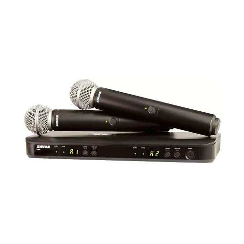 SHURE BLX288E/SM58 M17 Радиосистема с 2-мя ручными передатчиками SM58