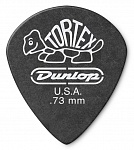 Фото:Dunlop 482R.73 Tortex Pitch Black Jazz III Медиаторы 72 шт, толщина 0.73 мм