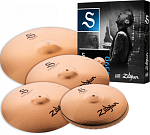 Фото:Zildjian S390 S Performer Set Комплект тарелок 14"/16"/18"
