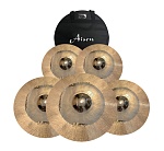 Фото:Aisen B20 Hybrid Cymbal Pack Набор тарелок (14,16,18,20) + чехол
