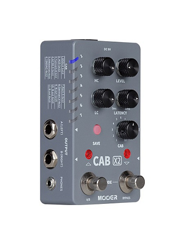 Mooer M724 Cab X2 Педаль эффектов
