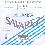 Фото:Savarez 541J Alliance Bleu Отдельная 1-я струна для классической гитары