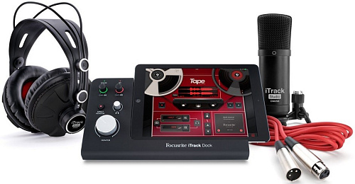 FOCUSRITE iTrack Dock Настольный аудиоинтерфейс для записи на iPad